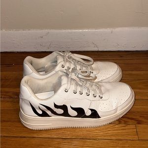 Princess Polly flame sneakers